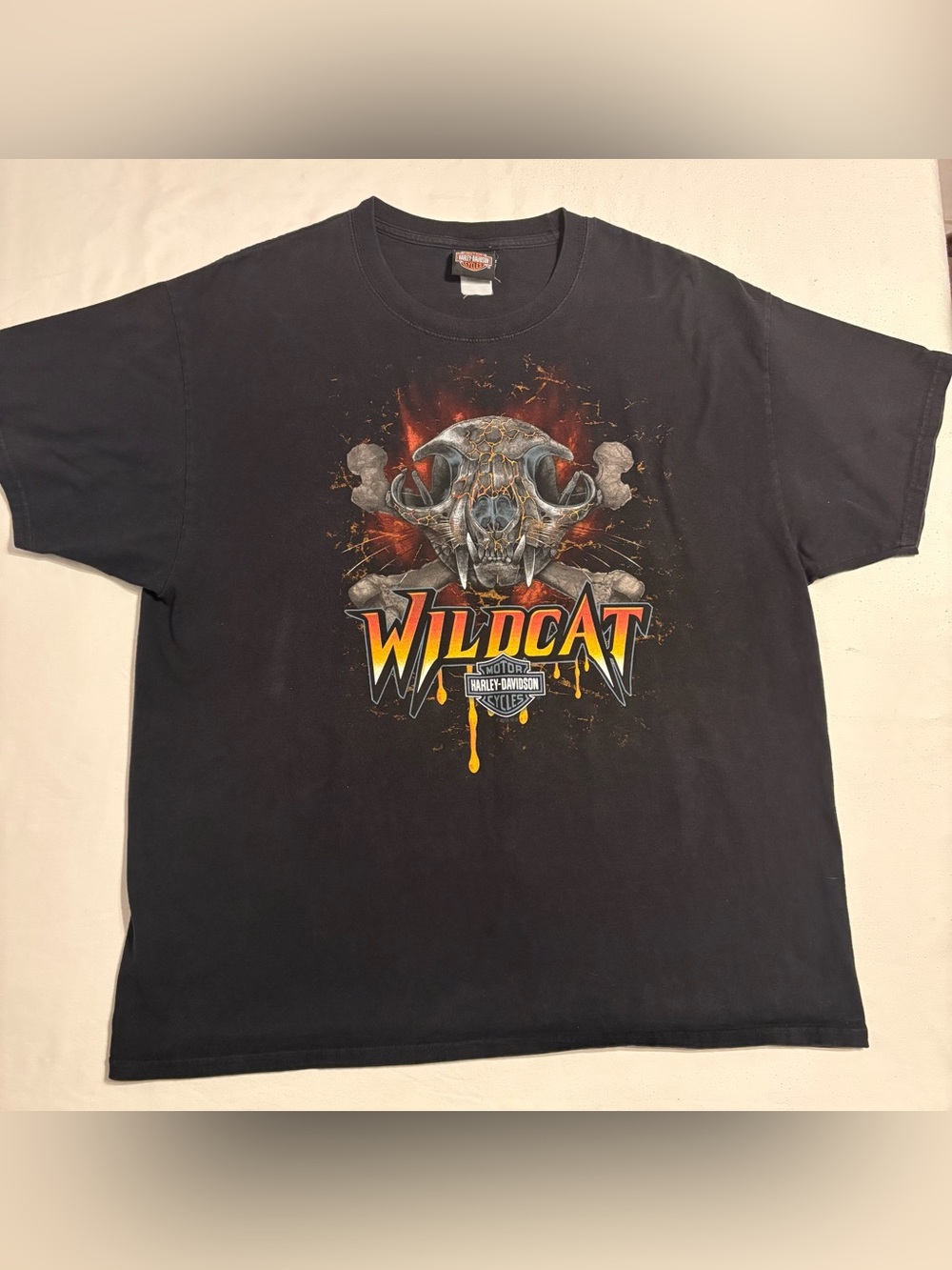 Wildcat Harley Davidson Graphic T-Shirt- 2012, London Ky